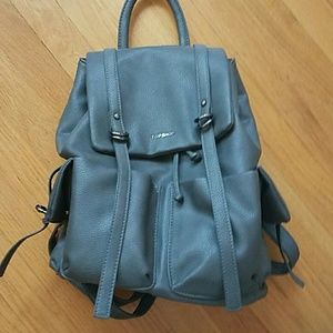 Topshop gray backpack