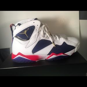 Air Jordan 7 Retro Olympic Size 12 304775-123