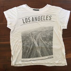 Brandy Melville Los Angeles Crop Top