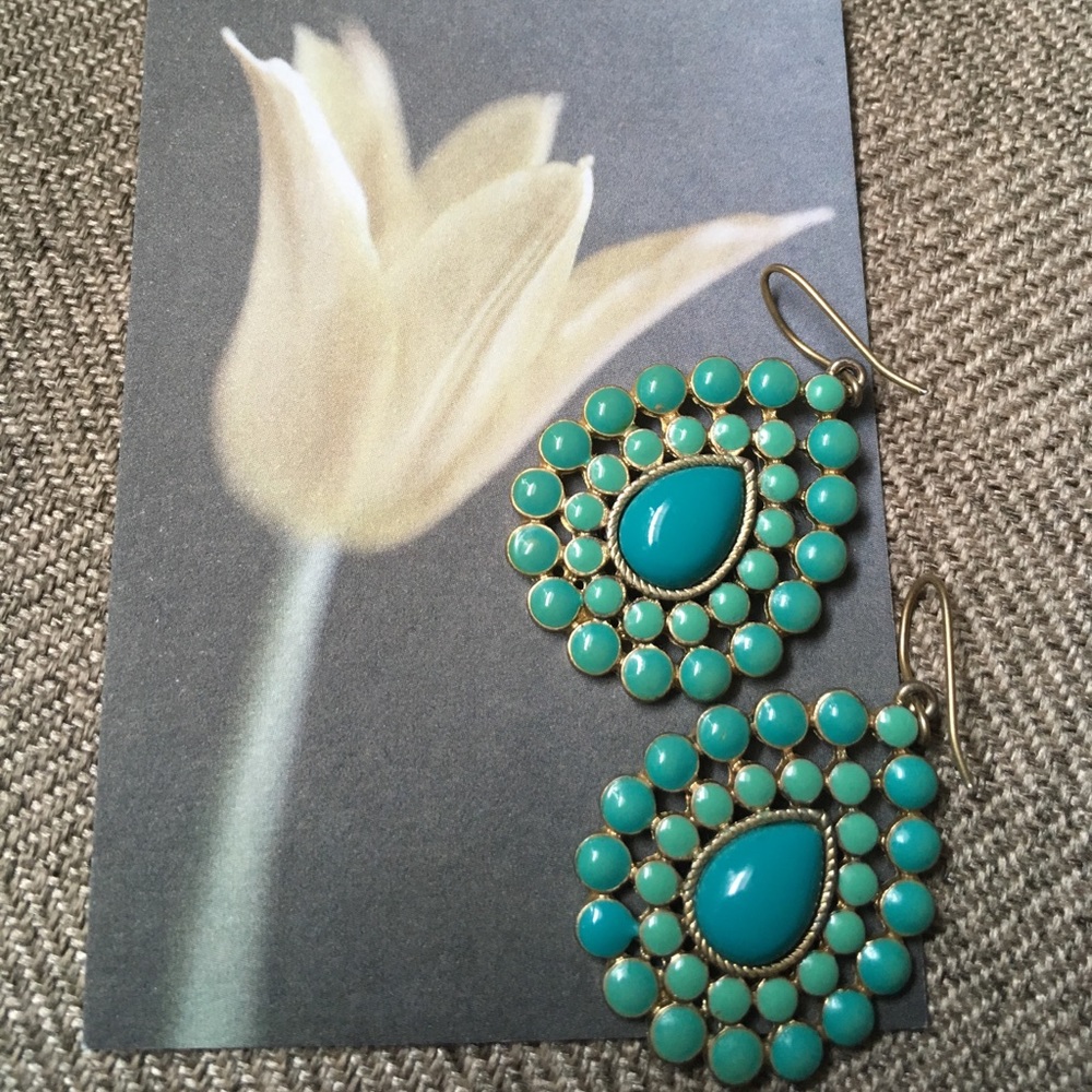 Turquoise Stella & Dot Earrings