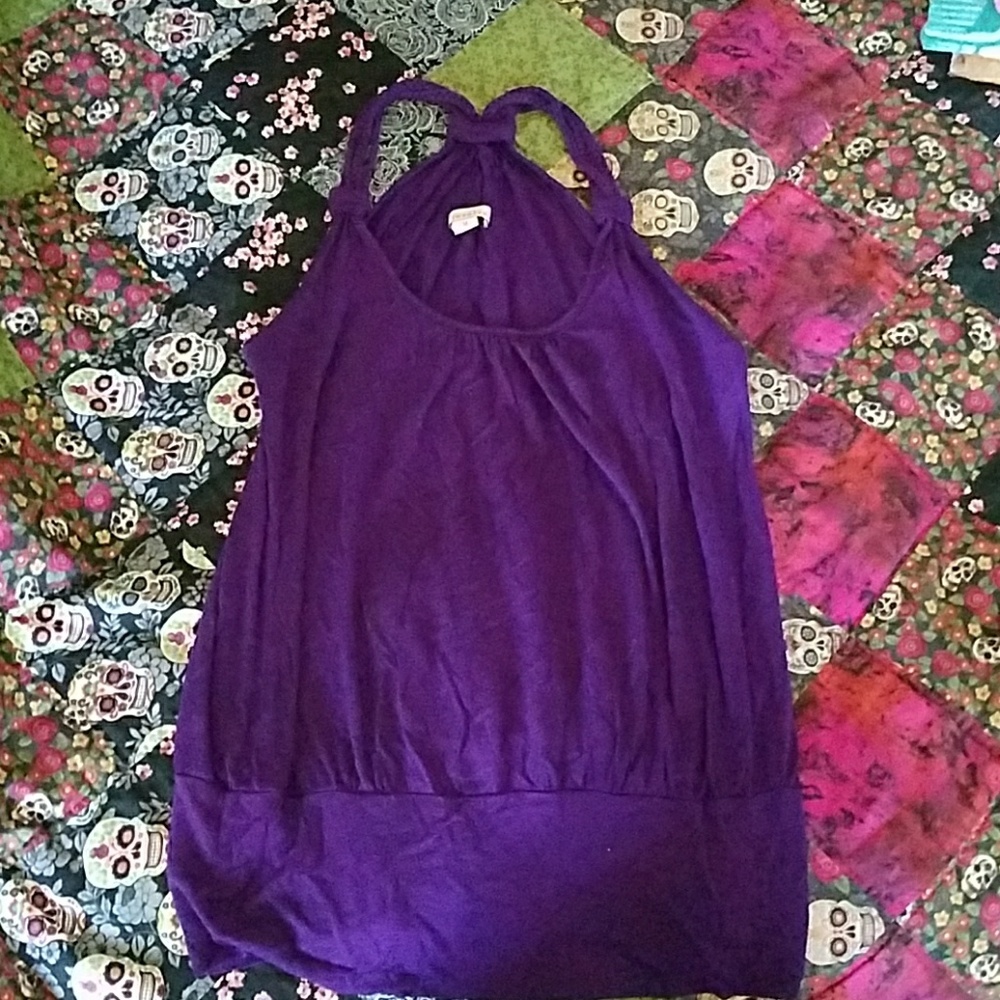 Purple tank top
