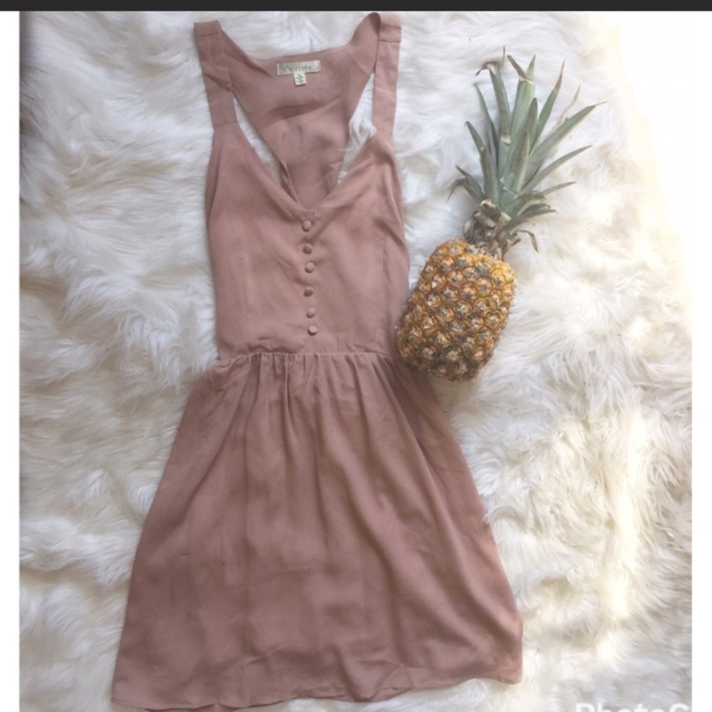 Pretty blush dress