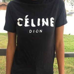 Celine Dion graphic tee