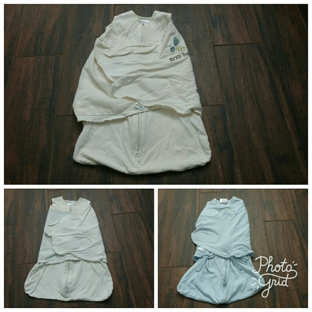 3 Halo Sleep Sack Swaddles 6-12lbs