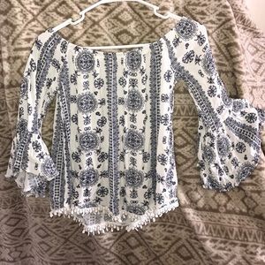 Off the Shoulder Flow Top