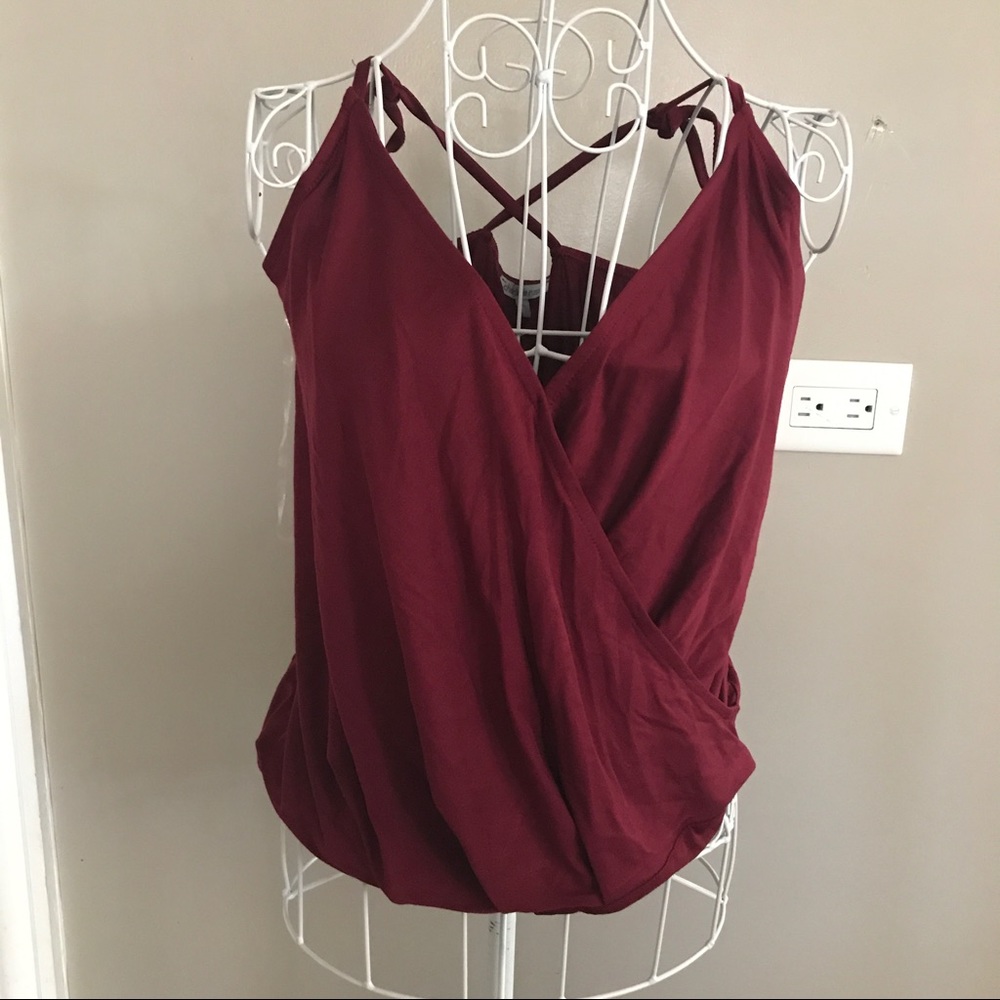 Wine Cute Top