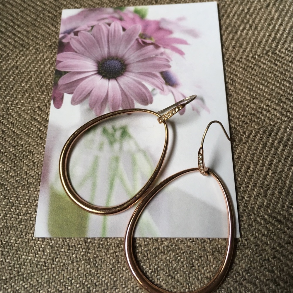 Rosegold Stella&Dot Drop Earrings
