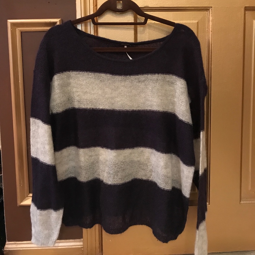 Free People Stripe Sweater