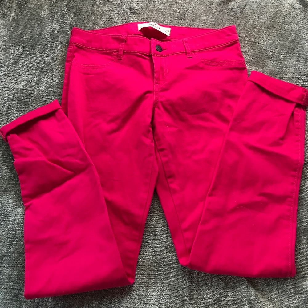 NWOT Pink Hollister Jeggings Pants Size 5