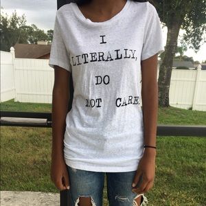 I Literally Do Not Care top