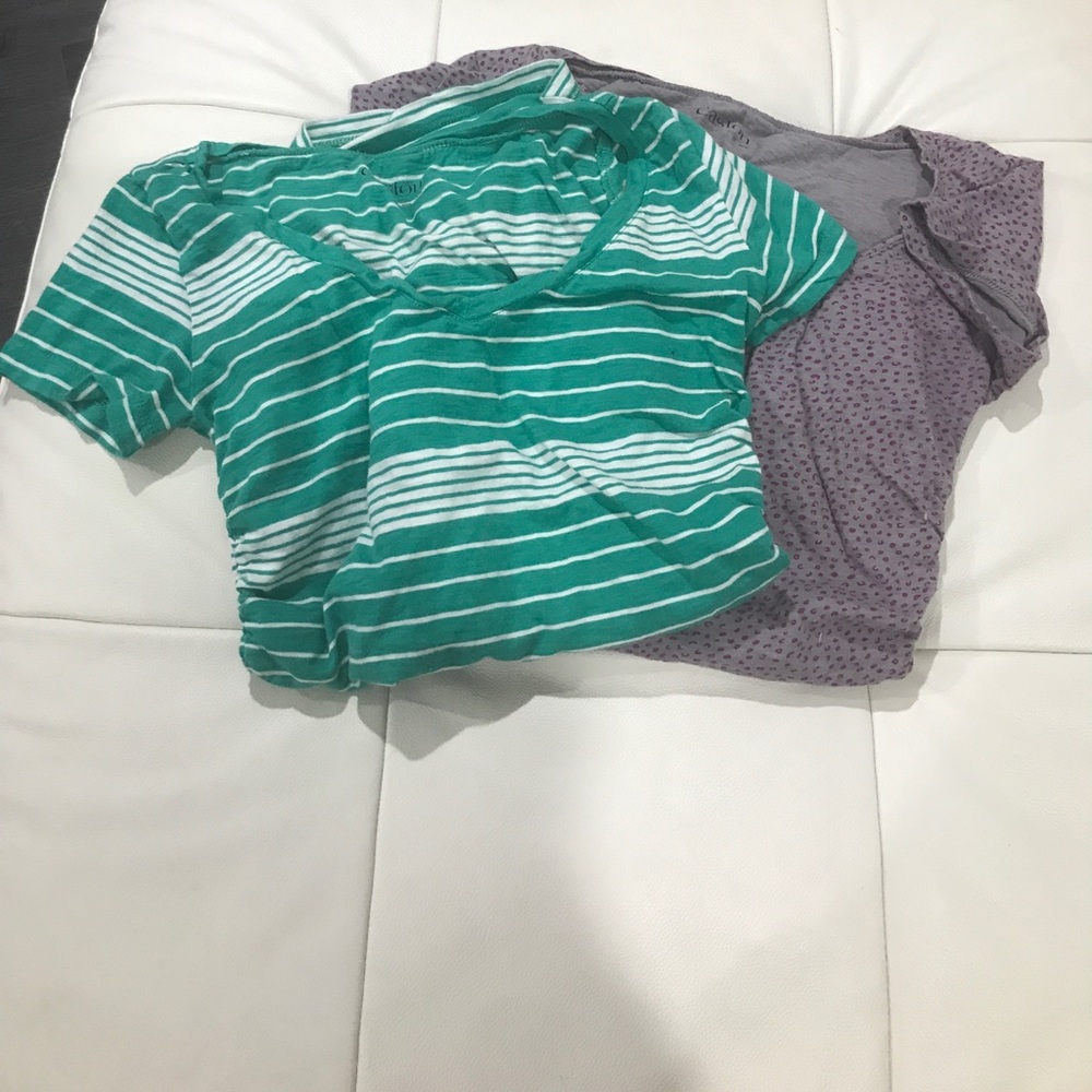 2 like new Caslon tshirts bundle