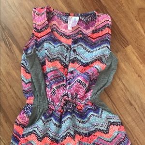 Vibrant romper.