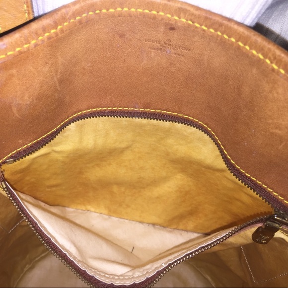 Auth vintage Louis Vuitton Bucket gm.no pochette. - Picture 5 of 10