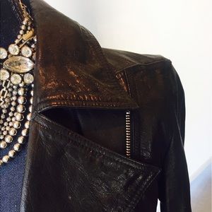 Theory leather jacket