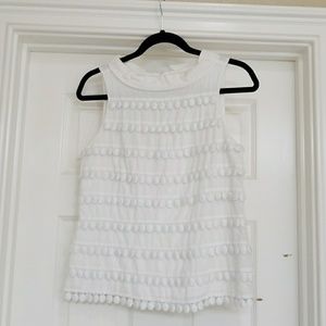 J. CREW white tank top