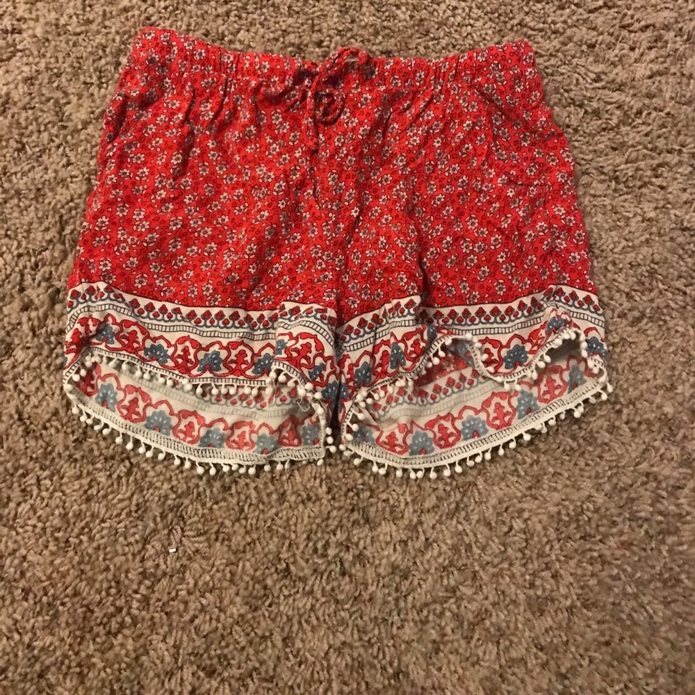 Cute paisley summer shorts