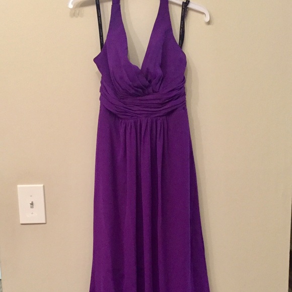 Alfred Angelo violet formal dress - Picture 2 of 2