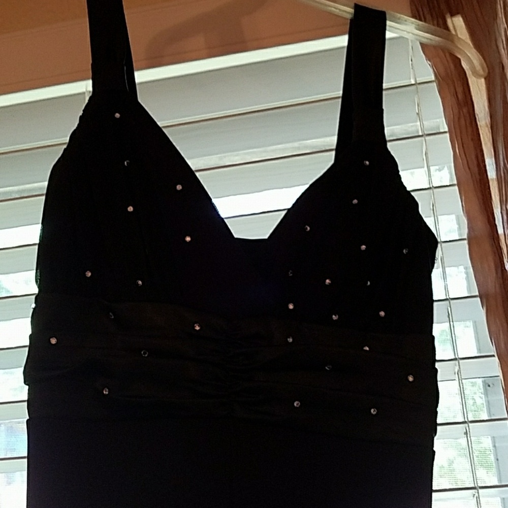 Black formal dress