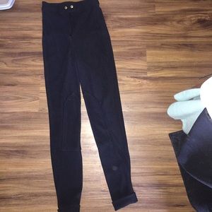 American Apparel Pants - American apparel black riding pants high waisted American Apparel Pants - American apparel black riding pants high waisted