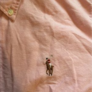 Vintage Ralph Lauren sport pink dress shirt