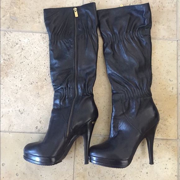 Black Michael Kors Boots - Picture 1 of 8