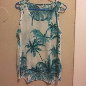 High-low tank top