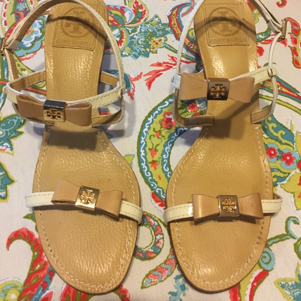 Tory Burch "Kailey" Sandals size 8.5 Leather
