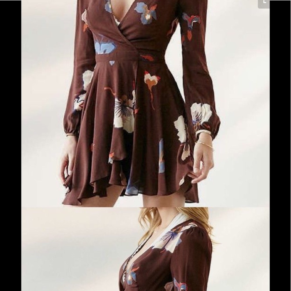 Urban outfitters wrap around dress, size xs