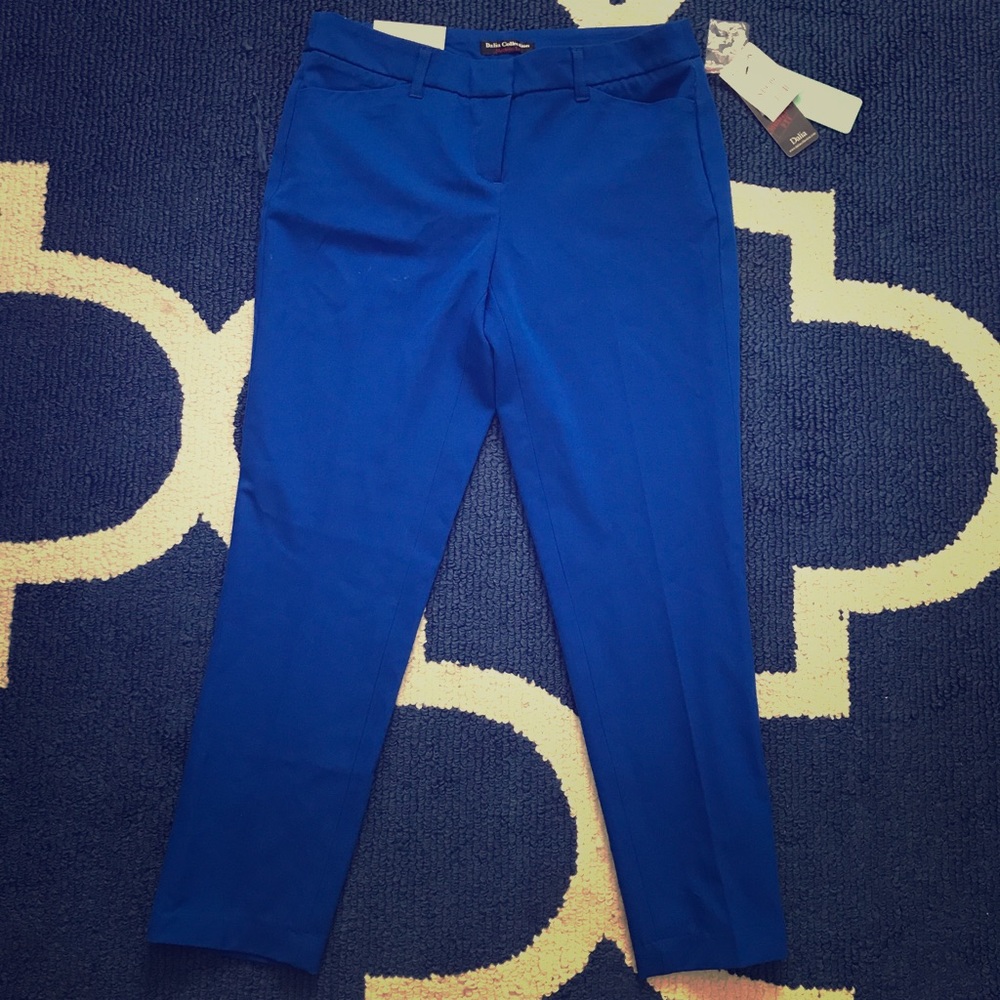 Blue 3/4 length pants
