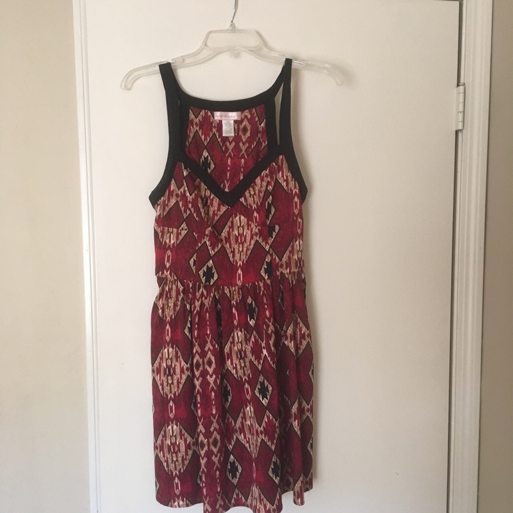 Aztec print dress!