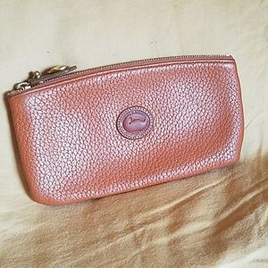 Dooney & Bourke zippered pouch HTF