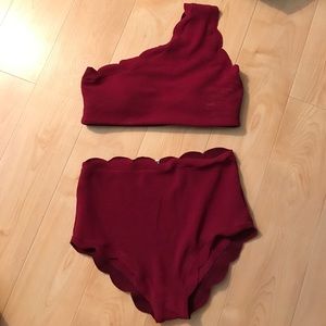 High wasted swimsuit