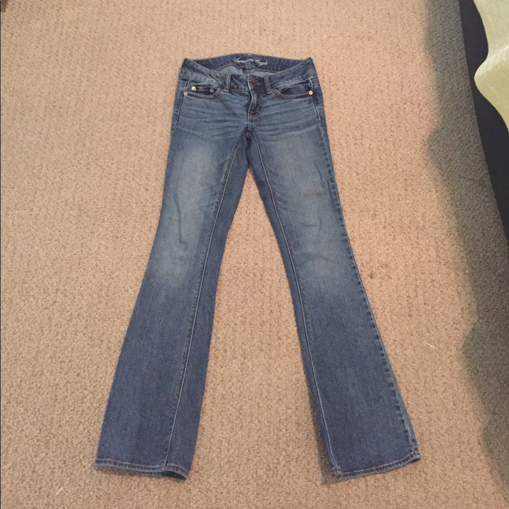 American Eagle jeans.