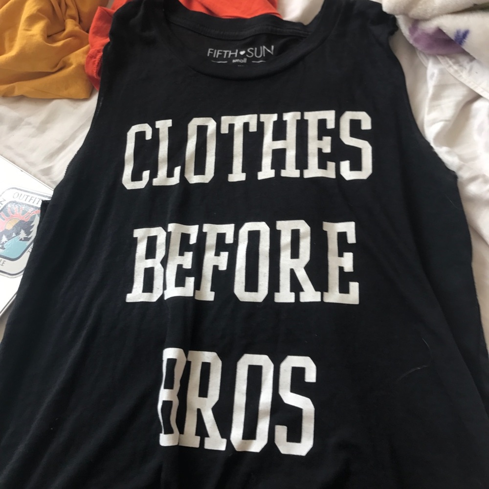 clothes before bros muscle tee