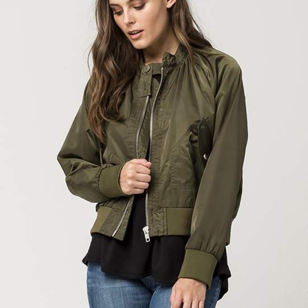 Free people midnight bomber jacket NWT