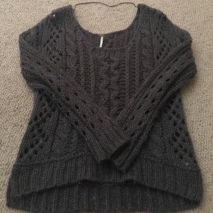 Free People gray sweater