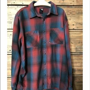 North Face Long Sleeve Button Up