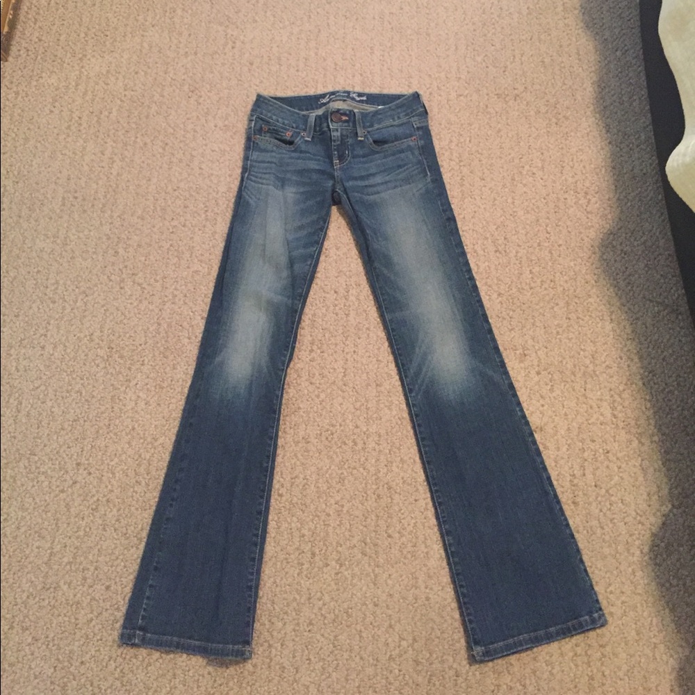 American Eagle jeans.