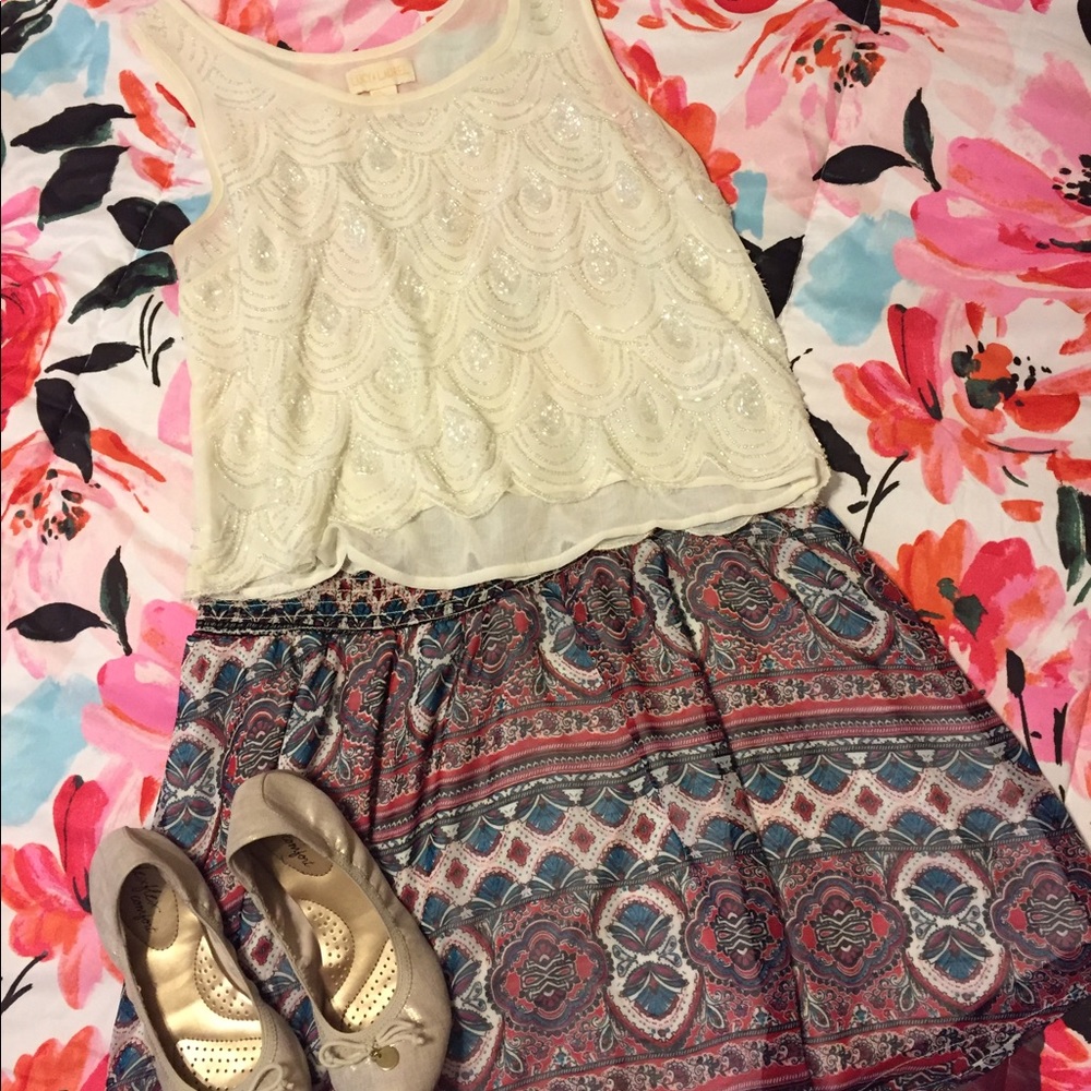 Summer Must Have Printed Skirt