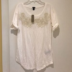 white tunic top