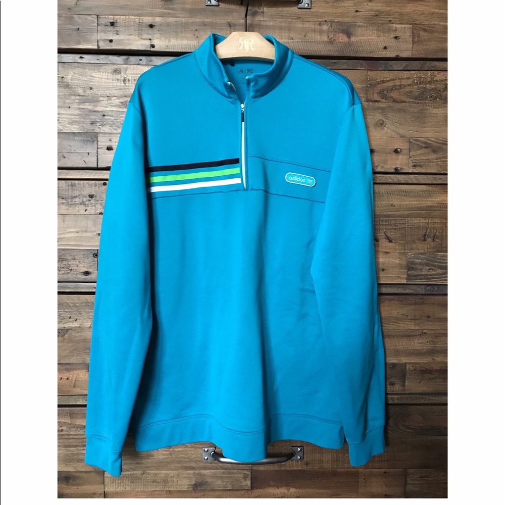 Men's Adidas Quarter Zip Pullover Sweater