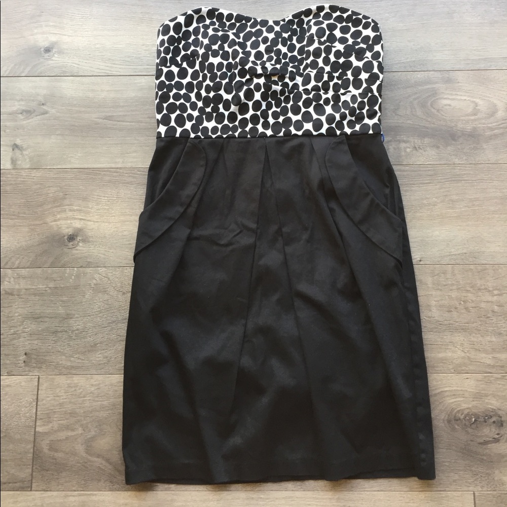 NWOT A.Byer strapless dress