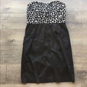 NWOT A.Byer strapless dress