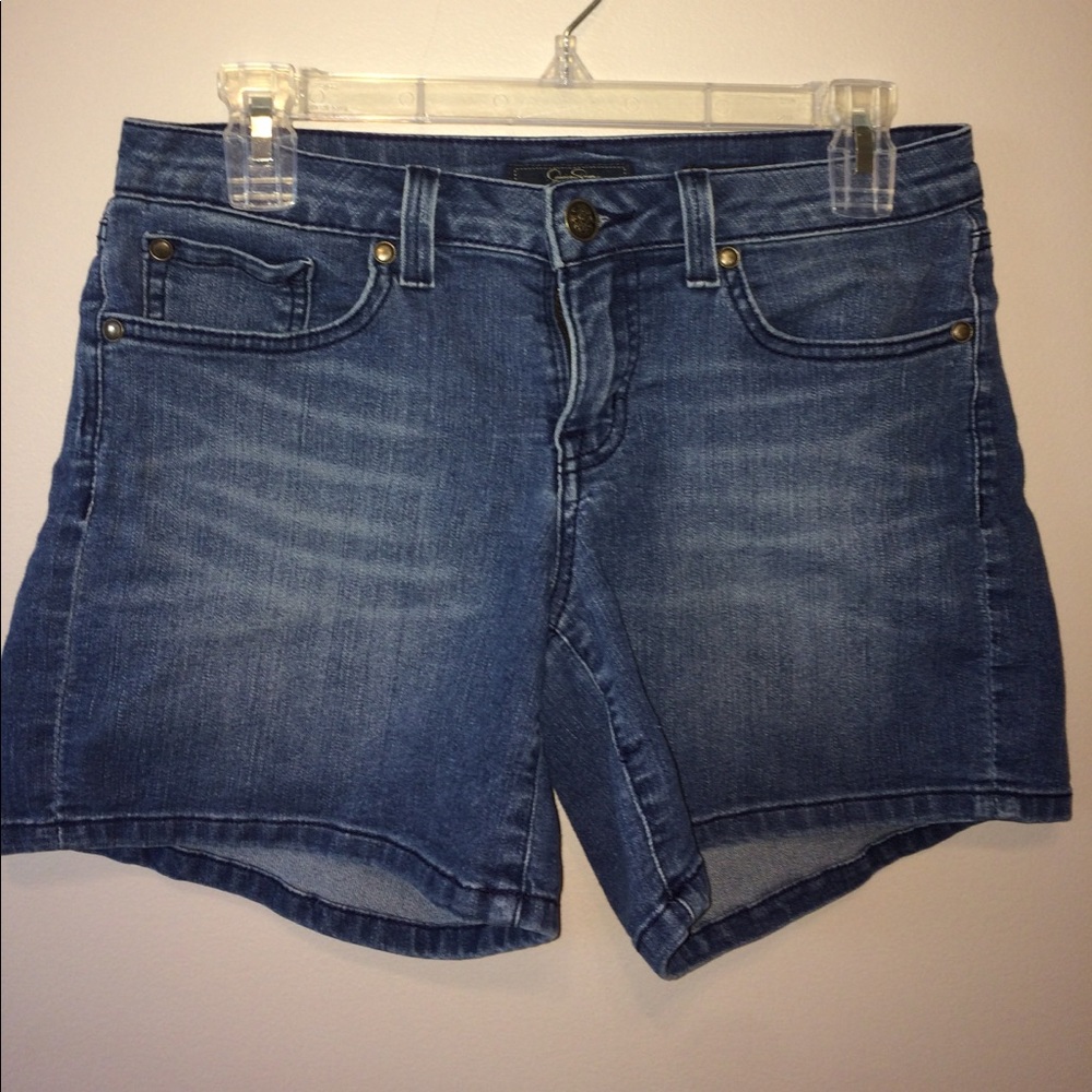 Jessica Simpson jean shorts