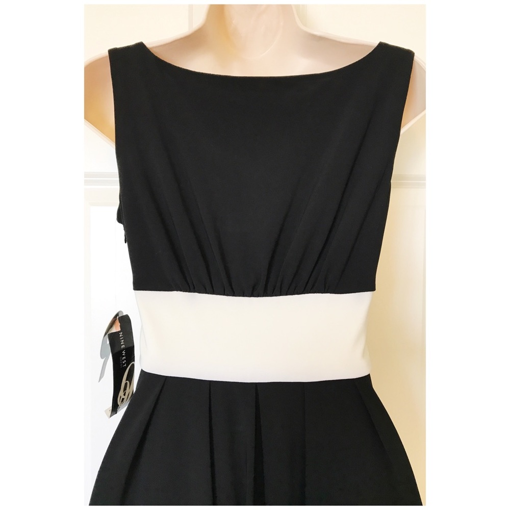 NEW Night Out in Paris Cocktail Dress, Black/Ivory - Picture 4 of 8