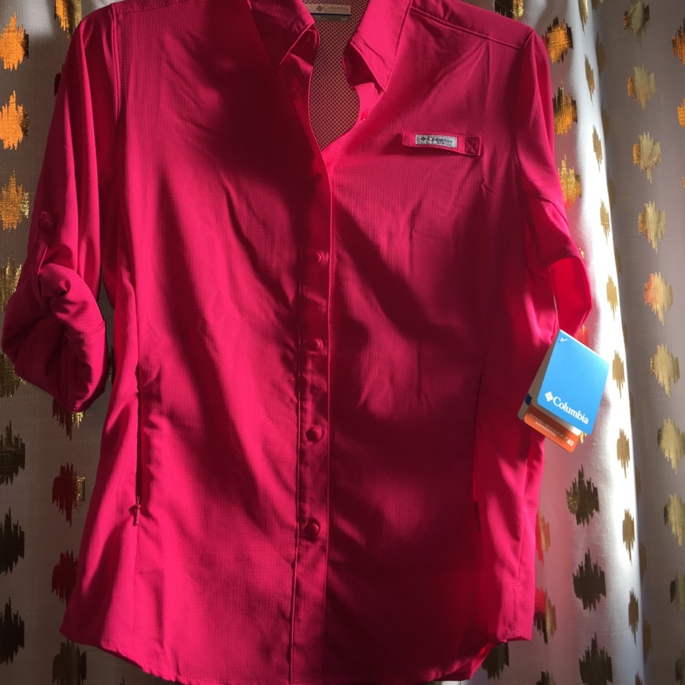 Columbia fishing shirt