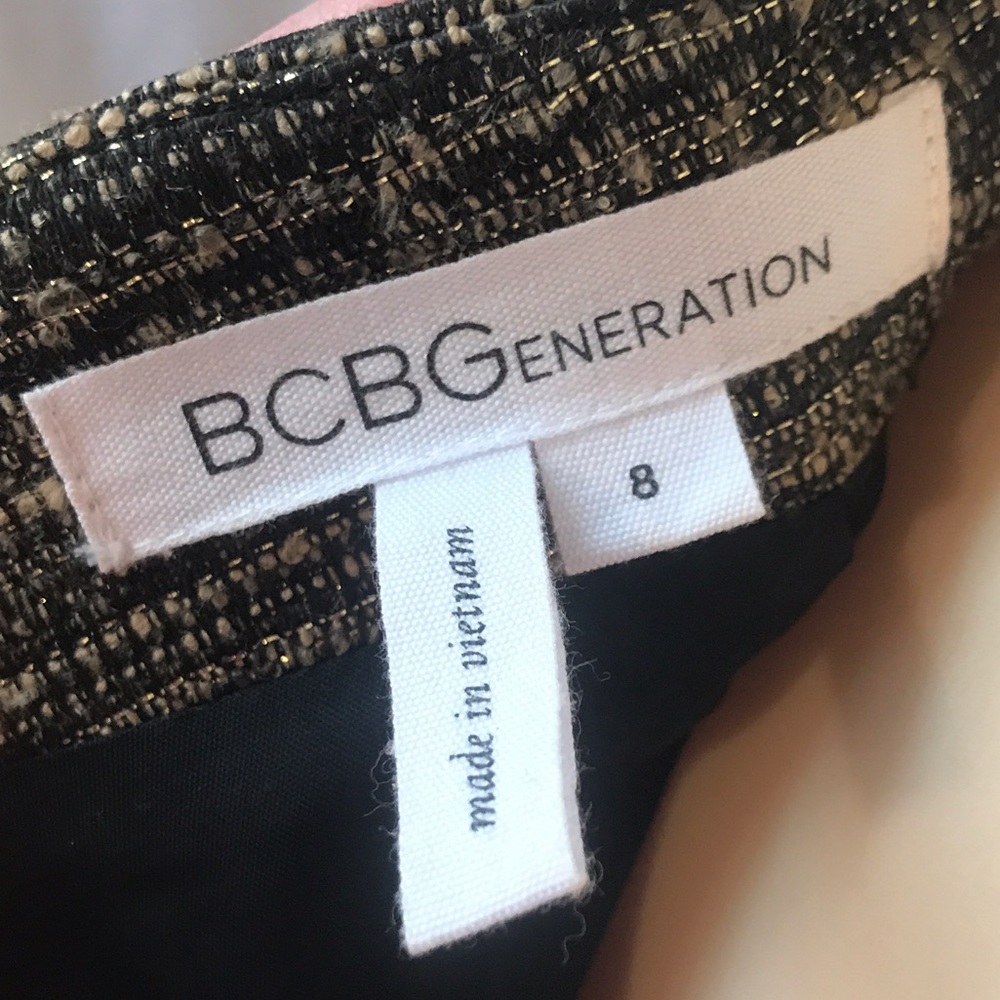 8 BCBGeneration High Waisted Tweed Shorts - Picture 4 of 7