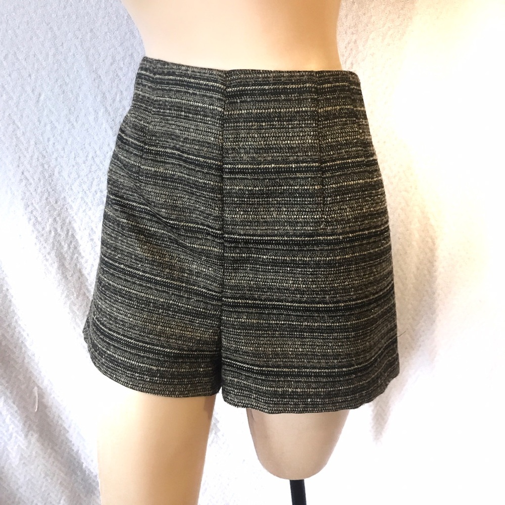 8 BCBGeneration High Waisted Tweed Shorts - Picture 3 of 7