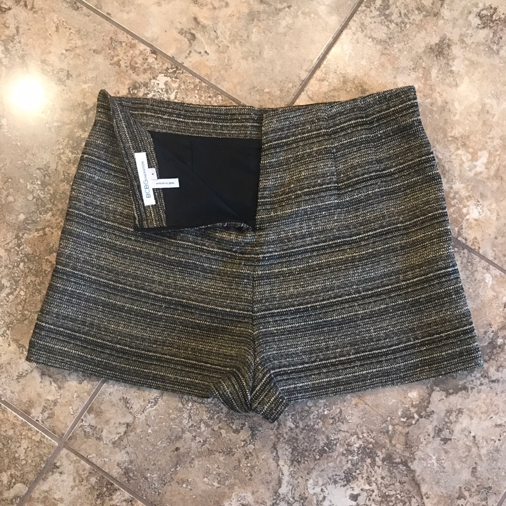 8 BCBGeneration High Waisted Tweed Shorts - Picture 2 of 7
