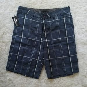 O'Neill Men's Checkered Blue Shorts